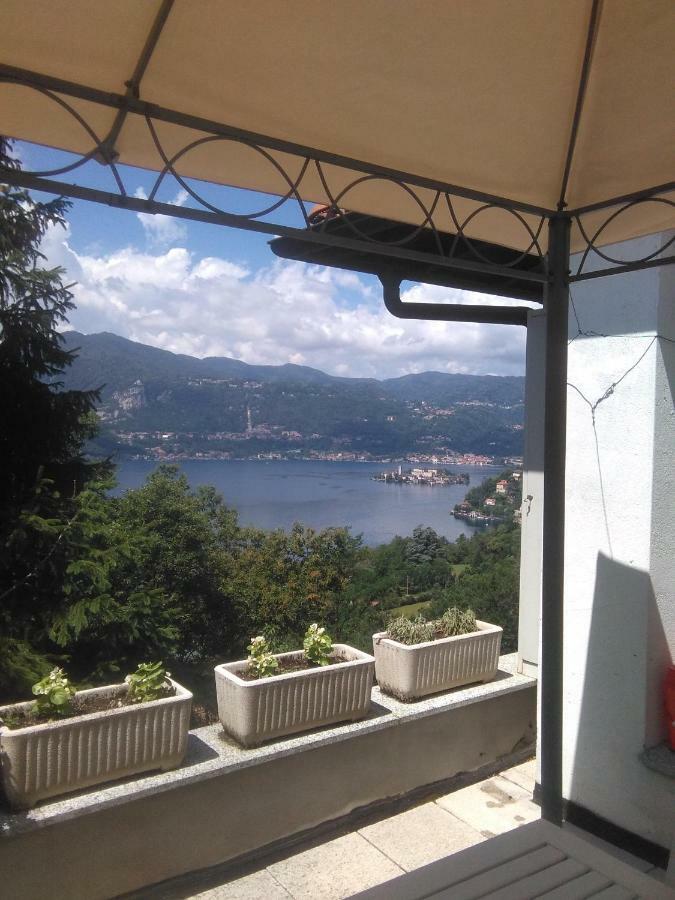 Terrazza Sul Lago Ameno Exterior foto